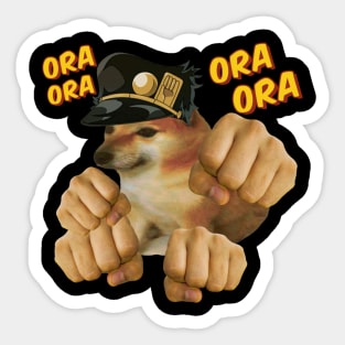 Jotaro Cheems Sticker